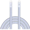 Kabelis Verbatim Sync & Charge SoftTouch USB-C į USB-C 60W PD3.0 120cm violetinės spalvos 30275