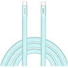 Kabelis Verbatim Sync & Charge SoftTouch USB-C į USB-C 100W PD3.0 120cm žydros spalvos 30276