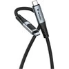 Kabelis Verbatim Sync & Charge USB-C į USB-C 100W display 120cm juodos spalvos 31848