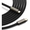 Kabelis PD 240W 1m USB-C – USB-C Ringke USB 3.2 GEN 2X2 Juodos spalvos