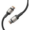 USB laidas – USB C tipo PD100W / 5A 2m Tech-Protect UltraBoost EVO titano spalvos