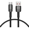 Kabelis USB – USB Type C 100W / 5A 0.5m Tech-Protect UltraBoost EVO juodos spalvos
