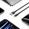 Kabelis USB – USB Type C 100W / 5A 1m Tech-Protect UltraBoost EVO Juodos spalvos
