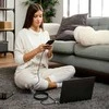 USB laidas – USB C tipo 100W / 5A 2m, „Tech-Protect UltraBoost EVO“, titano spalvos