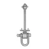 Kabliukas Domax MHD120 8855, pilka, 120 mm x 12 mm
