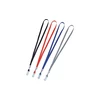 Kaklajuostė vardinei kortelei Deli, su plastikiniu spaustuku, 10x485mm, įvairių spalvų