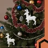 Christmas medžio baubles - reindeer 9pcs Ruhhy 22517