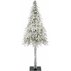 Kalėdų eglutė su 150 LED s stovu Balta 120 cm PE ir Plienas