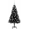 Kalėdų eglutė Juoda 120 cm PVC