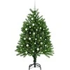 Kalėdų eglutė su 150 LED s stovu Žalia 120 cm PE