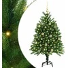 Kalėdų eglutė su 150 LED s stovu Žalia 120 cm PE