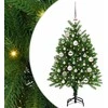 Kalėdų eglutė su 150 LED s stovu Žalia 120 cm PE