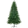Kalėdų eglutė su 150 LED s stovu Žalia 150 cm PE