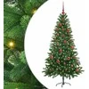 Kalėdų eglutė su 150 LED s stovu Žalia 150 cm PE