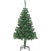 Kalėdų eglutė su 150 LED s stovu Žalia 150 cm PVC