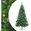 Kalėdų eglutė su 150 LED s stovu Žalia 150 cm PE