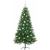 Kalėdų eglutė su 150 LED s stovu Žalia 150 cm PE