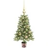 Kalėdų eglutė su 150 LED s stovu Žalia 65 cm PE