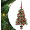 Kalėdų eglutė su 150 LED s stovu Žalia 90 cm PE