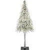 Kalėdų eglutė su 300 LED s stovu Balta 210 cm PE ir Plienas