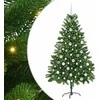 Kalėdų eglutė su 300 LED s stovu Žalia 180 cm PE