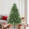 Kalėdų eglutė su 300 LED s stovu Žalia 180 cm PE
