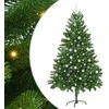 Kalėdų eglutė su 300 LED s stovu Žalia 210 cm PE