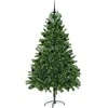 Kalėdų eglutė su 300 LED s stovu Žalia 210 cm PE