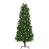 Kalėdų eglutė su 300 LED s stovu Žalia 240 cm PE