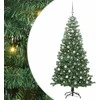 Kalėdų eglutė su 300 LED s stovu Žalia 240 cm PVC