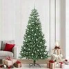 Kalėdų eglutė su 300 LED s stovu Žalia 240 cm PVC