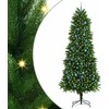 Kalėdų eglutė su 300 LED s stovu Žalia 240 cm PE