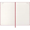 Kalender-märkmik Moleskine 2027 13x21cm, päev, kõvad kaaned, punane