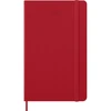Kalender-märkmik Moleskine 2027 13x21cm, päev, kõvad kaaned, punane