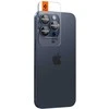 Spigen Optik.tR EZ Fit kameros apsauga skirta Apple iPhone 14 Pro / Pro Max / 15 Pro / Pro Max – Titanium Mėlyna 2 pcs.