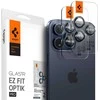 Spigen Optik.tR EZ Fit kameros apsauga skirta Apple iPhone 14 Pro / Pro Max / 15 Pro / Pro Max – Titanium Mėlyna 2 pcs.