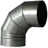 Kaminų alkūnė WADEX 116, D100 mm 90°