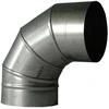 Kaminų alkūnė WADEX 116, D160 mm 90°
