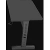 Genesis | Kampinis stalas žaidimų stalui Genesis Holm Modular 160 | NDS-2296 | Antracito Juodas