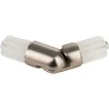 Kampinė jungtis DOMOLETTI 90290165, Ø19 mm, matinio chromo