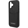 Karl Lagerfeld Cardslots Monogram Apple iPhone 16 - dėklas telefonui juodos spalvos