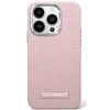 Karl Lagerfeld KLHMP16SPGMSRPP Apple iPhone 16 6.1″ rožinės spalvos kietas dėklas FW Metal Plate MagSafe