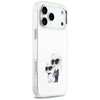 Karl Lagerfeld IML Aquarelle Karl & Choupette & Logo MagSafe - dėklas skirtas Apple iPhone 17 Pro Max baltas