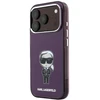 Karl Lagerfeld IML Ikonik Sketch Print MagSafe dėklas, skirtas iPhone 18 Pro / 17 Pro, bordo spalvos