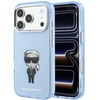 Karl Lagerfeld IML Ikonik Sketch Print MagSafe dėklas, skirtas iPhone 18 Pro Max / 17 Pro Max, šviesiai mėlynas