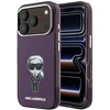 Karl Lagerfeld IML Ikonik Sketch Print MagSafe dėklas, skirtas iPhone 18 Pro / 17 Pro, bordo spalvos