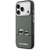Karl Lagerfeld IML K&CH Heads Logo MagSafe dėklas skirtas Apple iPhone 17 Pro Max juodos spalvos
