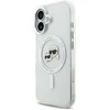 Karl Lagerfeld IML K&CH Heads Metal Frame MagSafe dėklas skirtas Apple iPhone 17 skaidrus