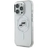 Karl Lagerfeld IML K&CH Heads Metal Frame MagSafe Apple iPhone 16 Pro Max dėklas telefonui skaidrus