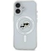 Karl Lagerfeld IML K&CH Heads Metal Frame MagSafe dėklas skirtas Apple iPhone 17 skaidrus
